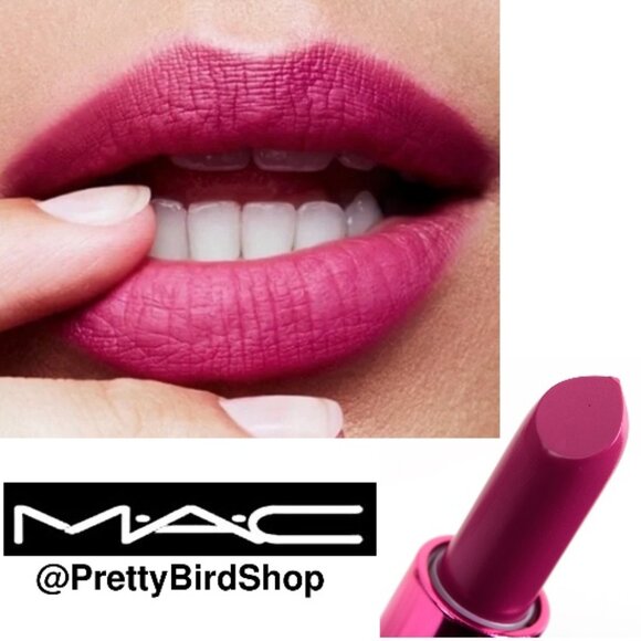 Last one! MAC FLAT OUT FAB Lipstick mini NEW Limited Edition Matte - Picture 1 of 4